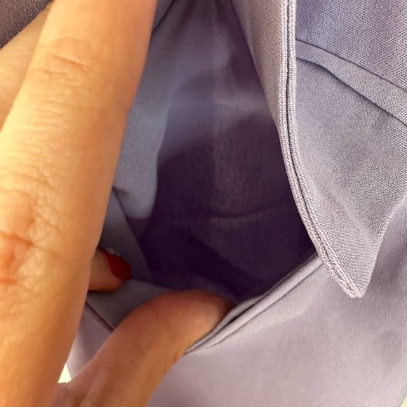 Vada Winter Blazer Womens 2XL Light Purple Open Front Oversized - Picture 5 of 8